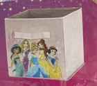 Disney Princess Collapsible Fabric Storage Cube Pink 10  X 10  X 10    New