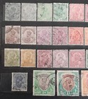 India 1911- 1936 Collection Of 32 Used Kgv Stamps 3p - 5r Values