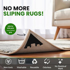 16pcs Carpet Mat Gripper Pads Reusable Rug Skid Tape