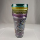 Zak Bluey Color Changing Tumblers 4 Pack Lids   Straws 16 5 Oz New