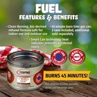 Sterno S mores Heat Ethanol Fuel Can - 45 Minute Burn Time - For Food Warmer