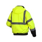 Hi Vis Insulated Waterproof High Visibility Reflective Road Work Bomber Jacket