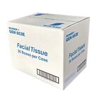 Gen 852e 2-ply Facial Tissue Cube Bx - White  85 Sheets bx  36 Bx ct  New