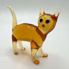 Clearance  Big Discount  Murano Glass  Handcrafted Unique Lovely Cat Figurine