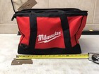 New Milwaukee Canvas Contractor Medium Sized Tool Bag 16x11x10