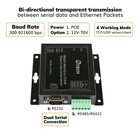 Dtech Serial To Ethernet Converter Adapter Rs232 Rs422 Rs485 To Tcp Ip Device   