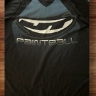 Old School Jt Paintball Long Sleeve V-neck Jersey Men   s Xl Black blue white Og