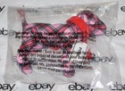 New Victoria s Secret Pink Mini Dog Plaid Holiday 2025 Scarf Stuffed Animal Vs