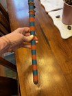 Vintage East African Rungu Stick- Beautiful Handmade Beaded