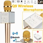 Wireless Bluetooth Karaoke Microphone  3-in-1 Portable Handheld Mic Speaker Gift