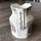 Johnson Bros Friendly Village Large 64 Oz  Pitcher Fenton Jug Euc