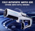 42cm Electric Water Gun High Pressure Automatic Pool Toys For Kids Gift Summer