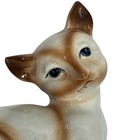 Vintage Mid Century Porcelain Siamese Cat Figurine 6   