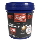  24 Pack  Rawlings Rolb2 12u Official League Youth Practice Baseball Bucket