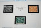 Canada 1897-1979 Collection Of 500  Stamps   2 Sheets Mint   Used In Album