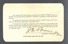 1926 Hocking Valley Railroad Pass  1562 Gulf Coast Lines Traffic Manager