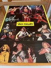 Vintage Van Halen Poster  70   s Rock Memorabilia Music Collectible
