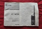 Icom Ic-m3a Vhf Marine Handheld Radio Transceiver W  Charger Parts Repair