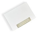 Top Window Soap Boxes White Handmade Elegant Artisan Weddings Parties 50 Pack