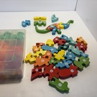 Children   s Learning Toys Lot Magnetic Numbers  animal Numbers   Stackable Shapes