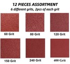 12pcs 1x42 Inch Sanding Belts Belt Sander Sandpaper 60 80 120 150 240 400 Grit