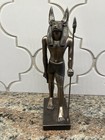 Egyptian God Anubis Statue Figure 9  Stamped Veronese Dated 2000 Luxor