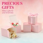 100pcs Small Gift Boxes  Favor Boxes 2x2x2 Inches Paper Gift Boxes With Ribbons