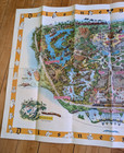 1958 Disneyland Folded Map Version B 30  X 44  Original