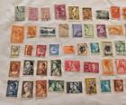 Beautiful Collection Of 60 Used Greek Stamps Lot 201a   201b