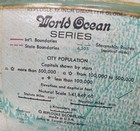 Vintage Replogle 12  Diameter Globe World Ocean Series