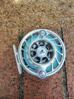 Hatch Iconic 4 Plus Reel  clear blue  Large Arbor