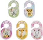 Baby Closet Size Dividers Clothes Hangers  Animal Designs - Lot Of 10