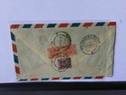 Burma 1947 Rangoon Via Madras To Kilasevalpatti India Stamps Cover Ref R28051