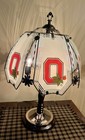 Ohio State Buckeyes Lamp Table Light Multi Color Ncaa Football Glass Shade