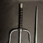 Pair Of Metal Sai Tridents 19    Okinawan Karate Kobudo Martial Arts Weapon