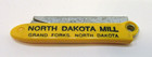 Old 50 s North Dakota State Mill Grand Forks Nd Yellow Vintage Usa Pocket Knife