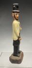 Antique Hand Carved Abraham Lincoln Folk Ark Wood Figure