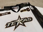 Texas Stars Game Worn Used Mic Military Appreciation Authentic Ccm Ahl Jersey