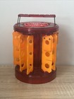 Bakugan Battle Brawlers Storage Orange Bakurack Spinning Carry Case Spin Masters