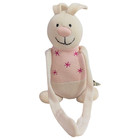 Jellycat London Jelly Kitten Musical Bunny Pull String Baby Toy Pink And White