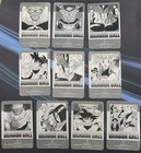 Dragon Ball Carddass Prism Card Lot Of 10 Akira Toriyama Vintage Holo Set