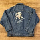Vtg 1999 An Evening With Elton John Embroidered Sz Medium Denim Jacket Polygram