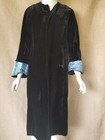 1920 s-1930s Womens Vintage Clothing Lot Of 14 Black Velvet Coats Silk Top Dress