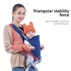 Baby Carrier Sling Multifunctional Front Back Carry 4 Positions All Seasons