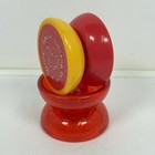 Lot Of 2 Vintage Genuine Duncan Butterfly   Greenbrier Yoyo Red Yellow Retro Toy