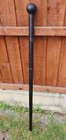 African Zulu Walking Stick Knobkerrie Cane - Rose Wood