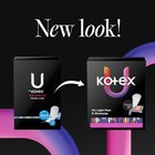 Kotex Absorbent Flat Liners  Light Absorbency  Extra Xtr-coverage flat  Core
