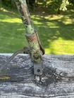 Vintage Articulating Industrial Drafting Lamp Light Machine Age Grungy Paint