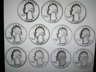 1965-1998 P d s- Washington Quarters- Complete  Uncirculated Set-93 -coins