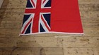 Vintage British Merchant Navy Red Ensign Sewn Panel Flag With Toggles  180x90cm